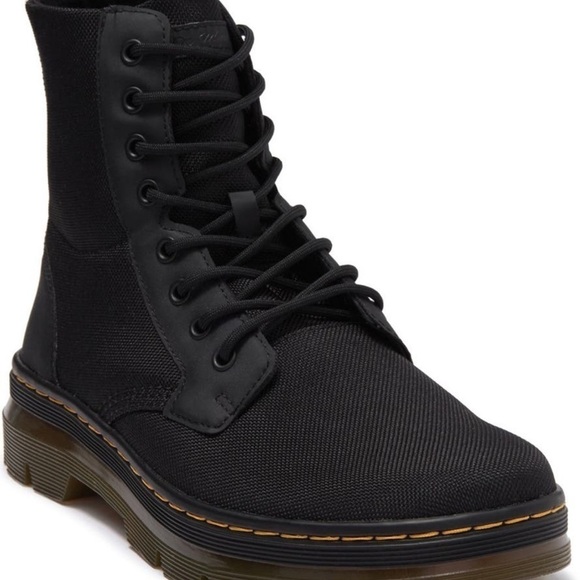 DR. Martins Combs Boots- Black